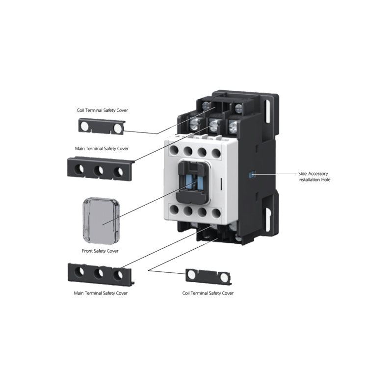 New technology new products. Wide band voltage / multi voltage 24V-110V new magnetic contactors. From 9A to 100A.