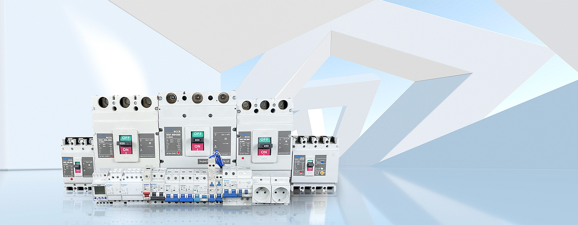 MCB Designed for protection against short-circuit and over-current fault protection.