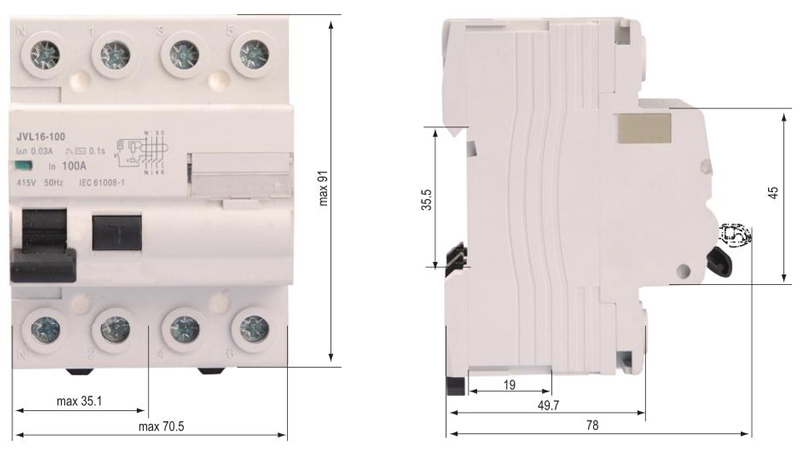 Overall & Installation Dimensions