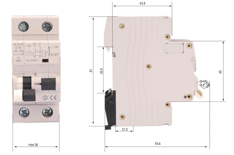 Overall & Installation Dimensions