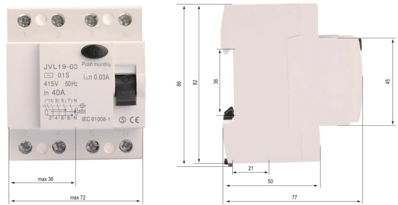 Overall & Installation Dimensions