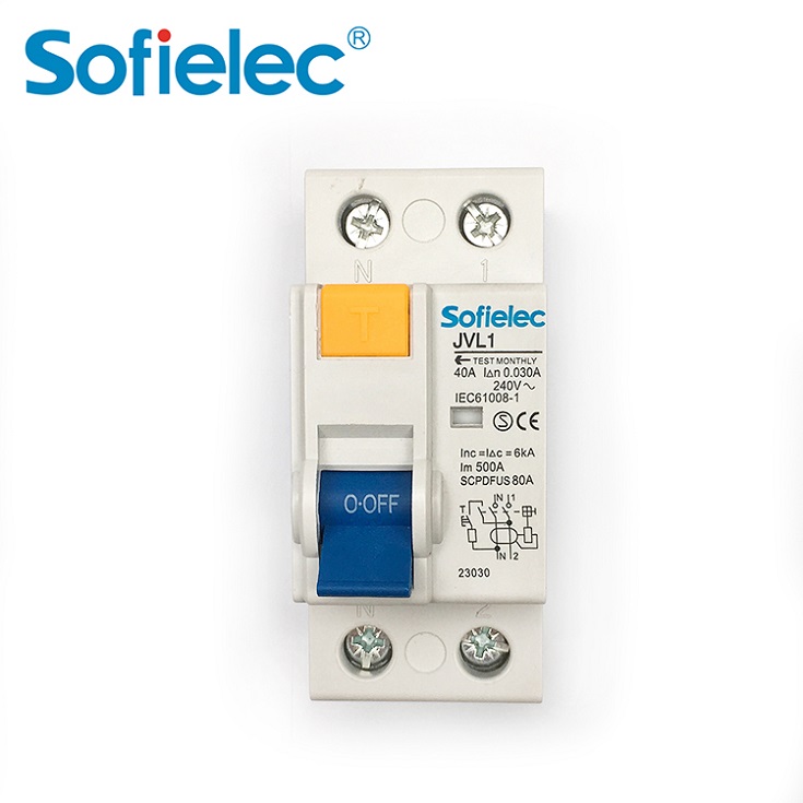 2 Pole Earth Leakage Circuit Breaker