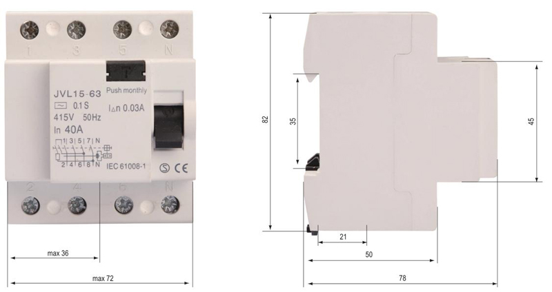 Overall & Installation Dimensions