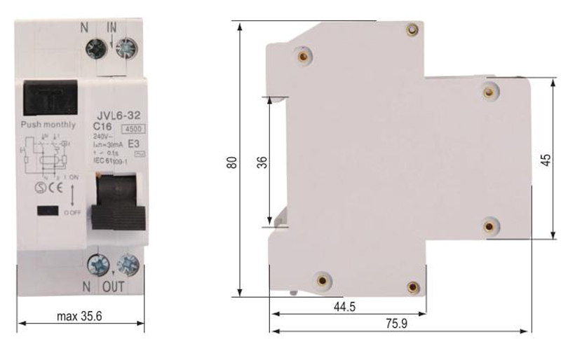 Overall & Installation Dimensions