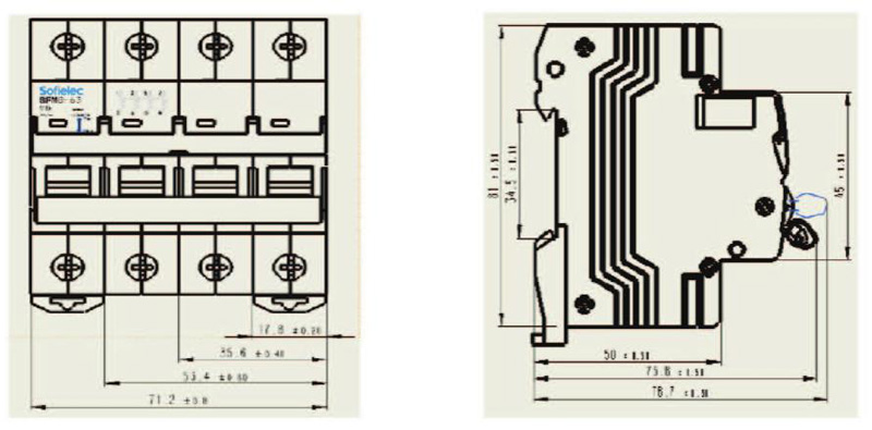 Overall & Installation Dimensions