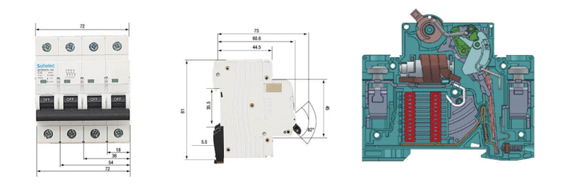 Overall&installation Dimensions