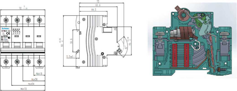 Overall & Installation Dimensions