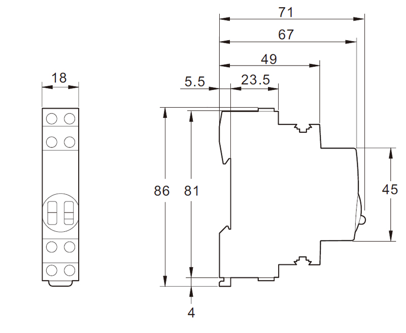 Dimensions (mm)