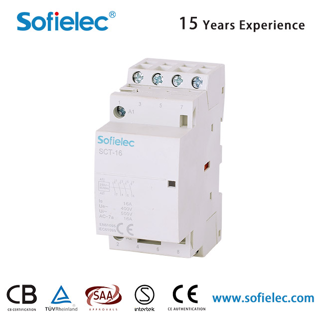 SCT-16 Modular DIN rail Contactor