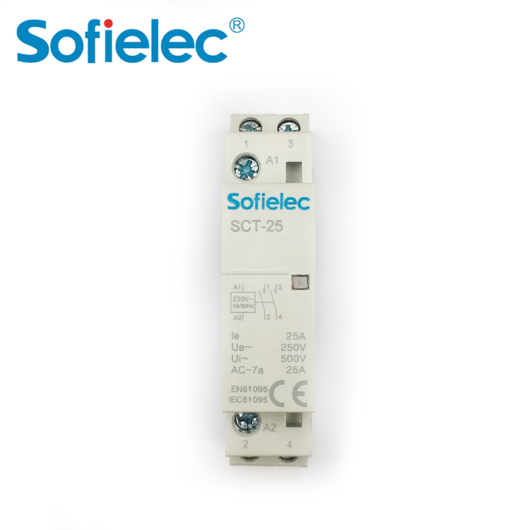 SCT-25 Modular DIN rail Contactor