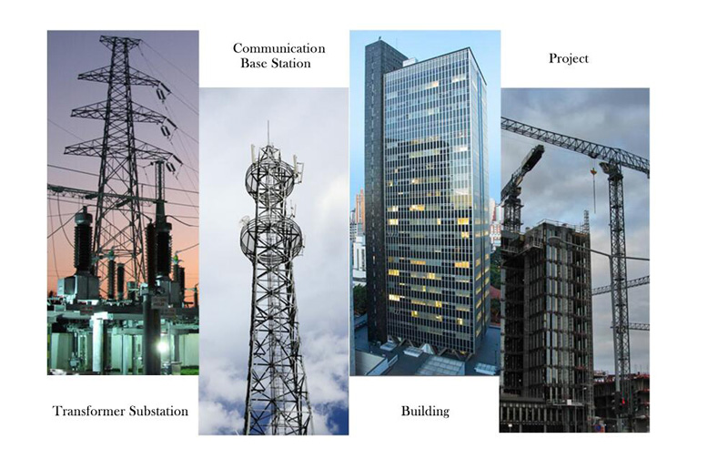 Application:Transformer Substation,communication Base Station,Building,Project