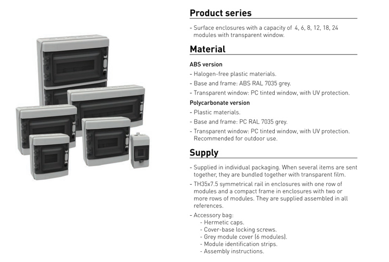 Product series,Material,Supply