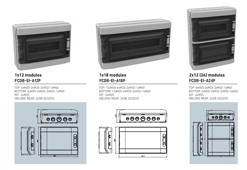 FCD-EI-A12P,FCDB-EI-A18P,FCDB-EI-A24P