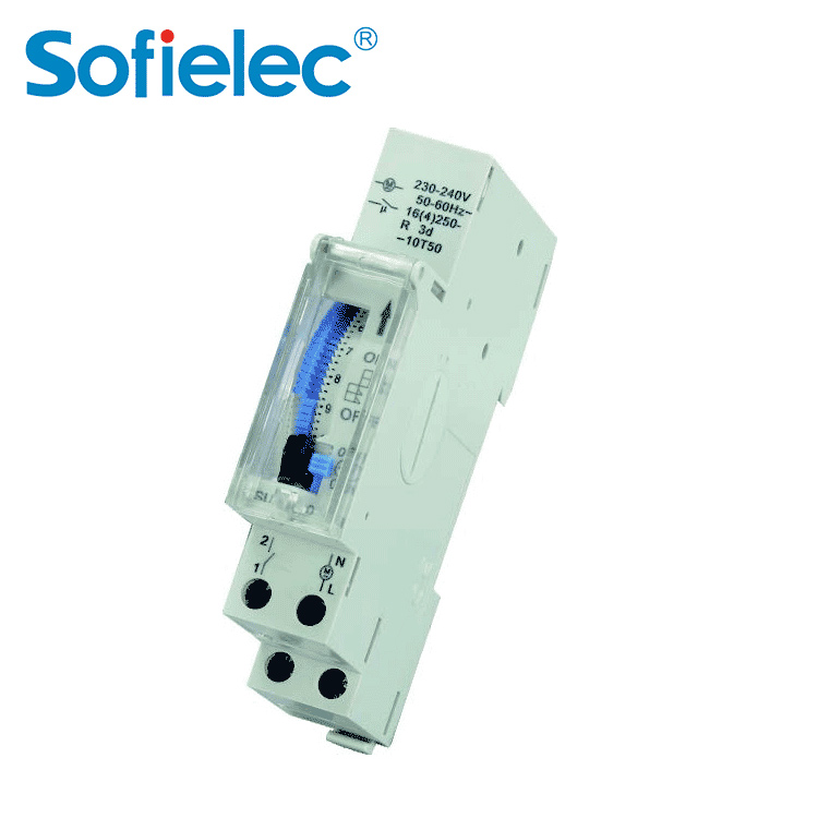 SUL180a Analogue time switches-3 modules-segmens,DIN-rail
