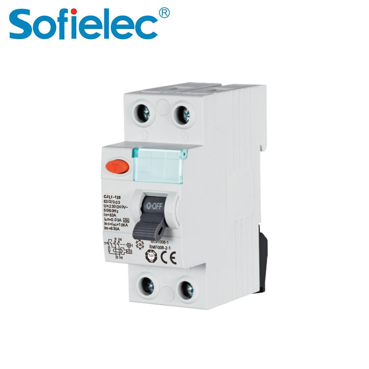 Residual Current Circuit Breaker CJL1-125 (RCCB)